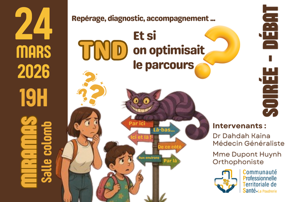 Repérage, diagnostic, accompagnement : TND… et si on optimisait le parcours ?