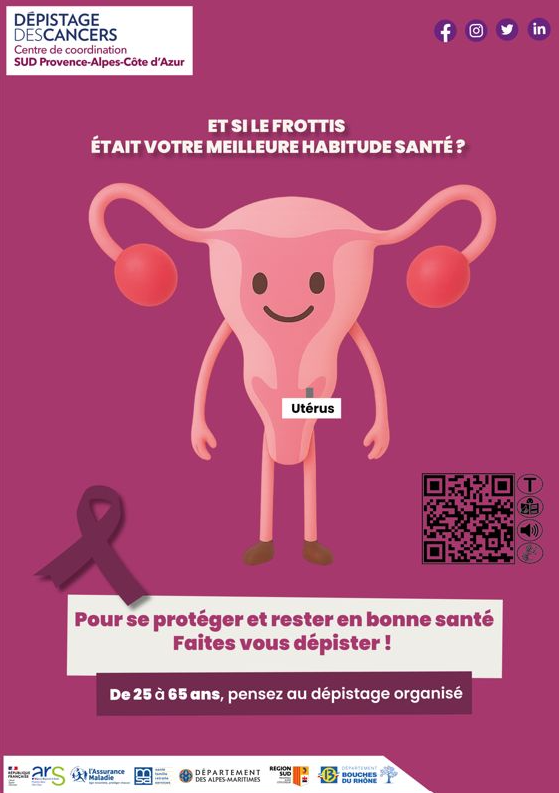 Du 26 au 31 janvier 2026 - Semaine européenne de prévention et de dépistage des cancers du col de l'utérus