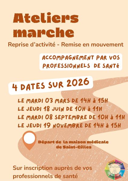 Ateliers Marche active