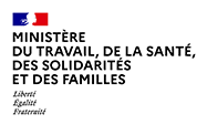 logo Ministère du travail, de la santé, des solidarités et des familles